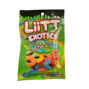 LiTT Exotics Sour Neon Rings