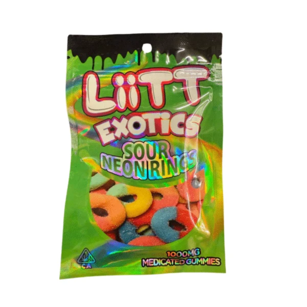 LiTT Exotics Sour Neon Rings