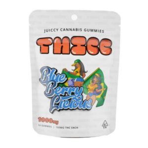 Thicc Juicy Gummies Blueberry Licious