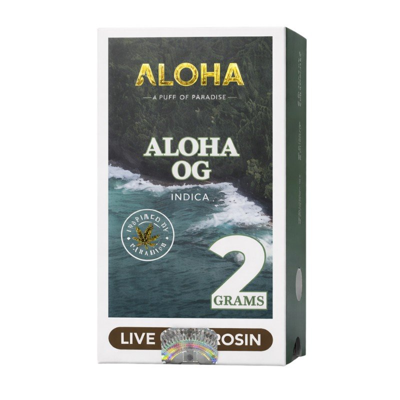 Aloha Og Indica live rosin