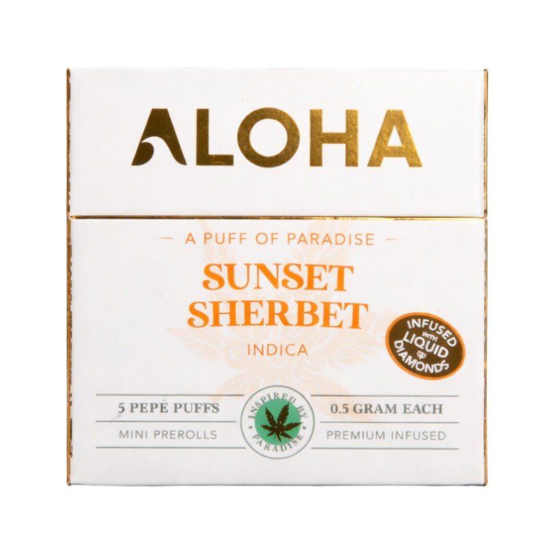 Aloha-Sunset-Sherbet-Indica-pepe-puffs