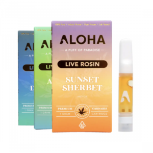 Aloha Live Rosin Carts